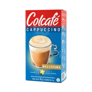 Colcafé Capuccino Vainilla 13 g, 6 sticks